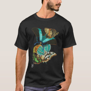 E.A. Séguy Vintage-Schmetterlingsillustration T-Shirt