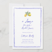 È Amore italienisches Brautparty Einladung (Vorderseite)