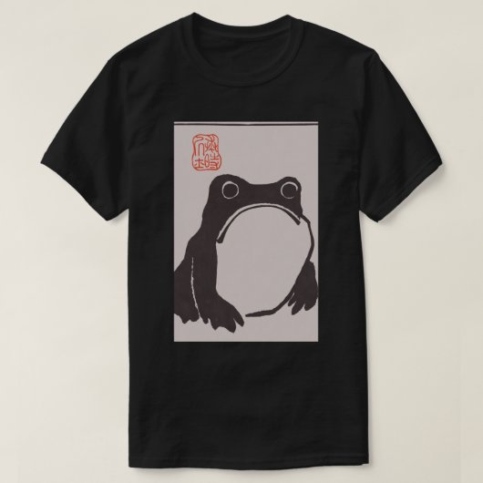 E:\AnhgocUpZZ\Japon Art Matsumoto Hoji frog art T-Shirt (Design vorne)