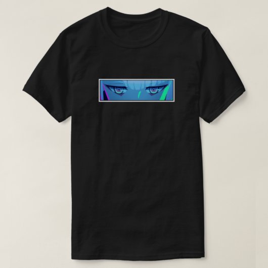 E:\AnhgocUpZZ\Lucy eyes Cyberpunk Edgerunners 1.pn T-Shirt (Design vorne)