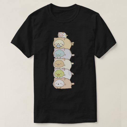 E:\AnhgocUpZZ\sumikko Gurashi-Zeichen gestapelt. T-Shirt (Design vorne)