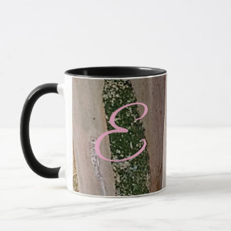 "E" ArborCrosse Initial Mug  Tasse