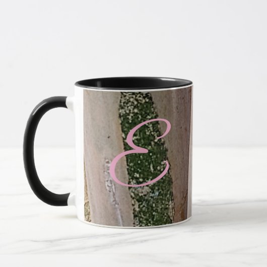 "E" ArborCrosse Initial Mug Tasse (Links)