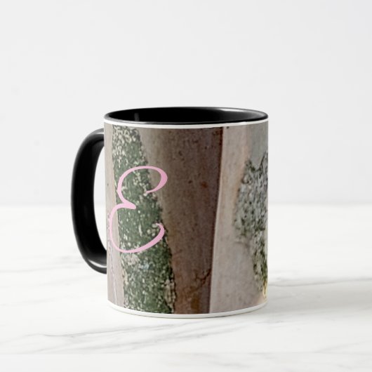 "E" ArborCrosse Initial Mug Tasse (Vorderseite Links)