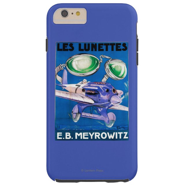 E.B. Meyrowitz Fliegen-Schutzbrillen-Anzeige Case-Mate iPhone Hülle (Rückseite)