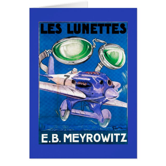 E.B. Meyrowitz Flying Goggles Advertisement (Vorne)