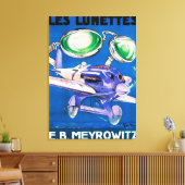 E.B. Meyrowitz Flying Goggles Advertisement Leinwanddruck (Insitu (Wohnzimmer))