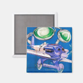 E.B. Meyrowitz Flying Goggles Advertisement Magnet (Vorderseite/Rückseite)