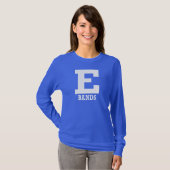 E-Bands Mens/Womens Blue Long Sleeve T-Shirt (Vorne ganz)