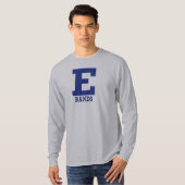 E-Bands Mens/Womens Grey Long Sleeve T-Shirt (Vorne ganz)