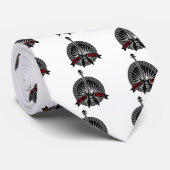 e-bass guitar let's rock krawatte (Gerollt)