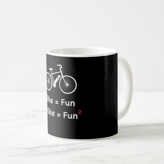 E-Bike Bike Fun Fahrrad Pedelec Electric Kaffeetasse (VorderseiteRechts)
