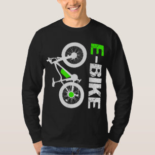 E-Bike - Cooles elektrisches Fahrradgeschenk T-Shirt