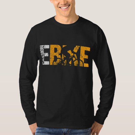 E-Bike Electric Bicycle Pedelec Geschenk T-Shirt (Vorderseite)
