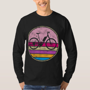 E-Bike Elektrisches Bike E-Bicycle Retro Vintag E- T-Shirt