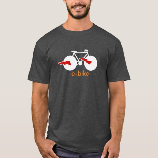 E-Bike / Elektrofahrrad T-Shirt (Vorderseite)