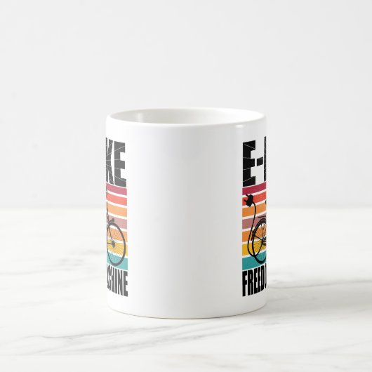 E-Bike Freedom Machine Kaffeetasse (Mittel)