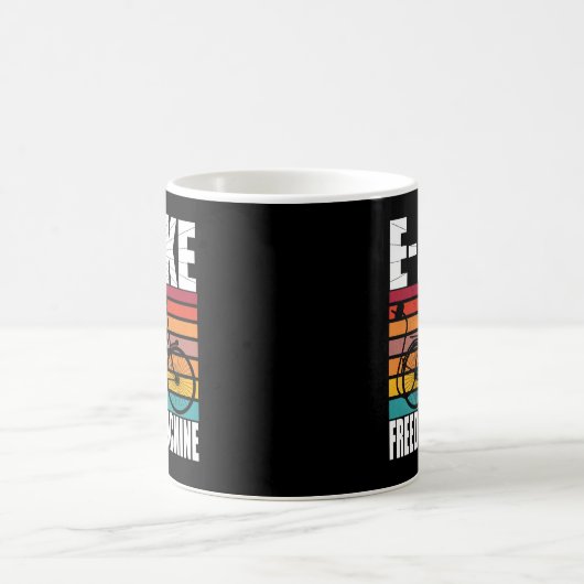 E-Bike Freedom Machine Kaffeetasse (Mittel)
