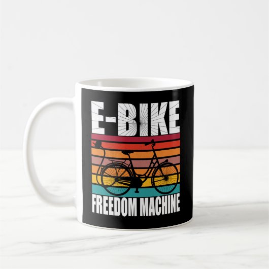 E-Bike Freedom Machine Kaffeetasse (Links)