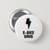 E-Bike-Gang Mountainbiken Button (Vorne & Hinten)