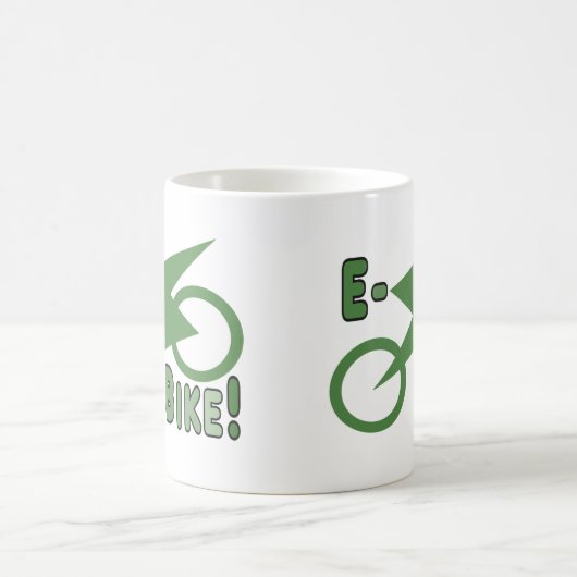 E-Bike! Kaffeetasse (Mittel)