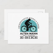 E-Bike Postkarte (Vorne/Hinten)