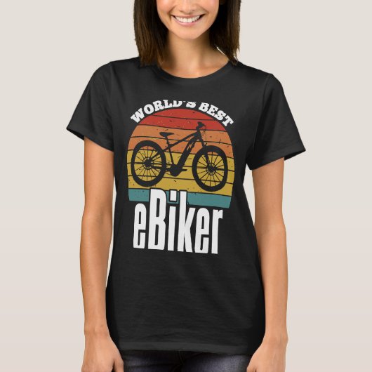 E Biking   Greatest E Biker Appreciation E Bike T-Shirt (Vorderseite)