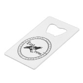 E&C Wallet Flaschenöffner (Vorderseite Schrägansicht)