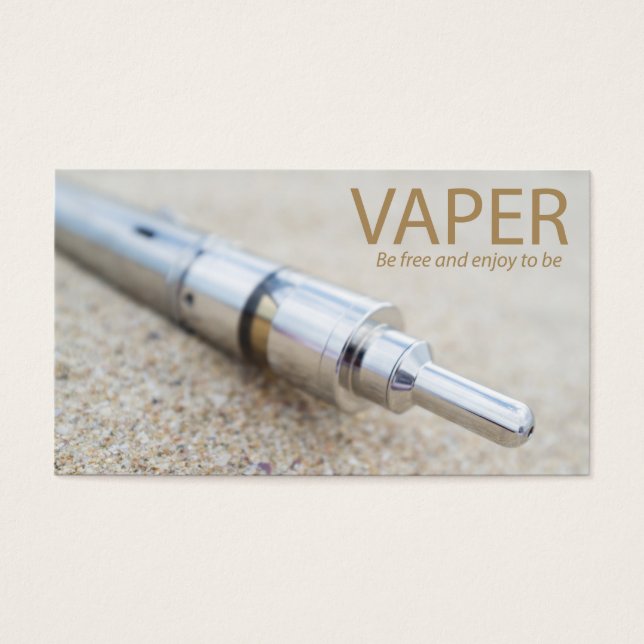 E-cig und Dämpfung (Vorderseite)