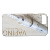 E-cig und Dämpfung Case-Mate iPhone Hülle (Rückseite (Horizontal))