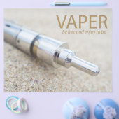 E-cig und Dämpfung Flyer (Einzeln)