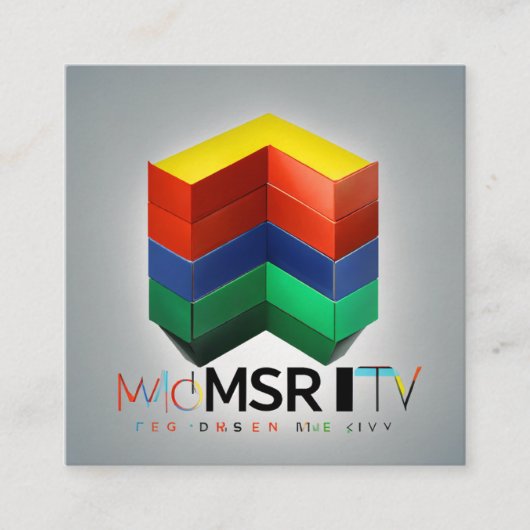 E-Commerce Business Developer Quadratische Visitenkarte (Vorderseite)