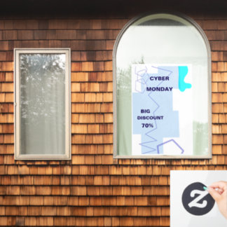 E-commerce Cyber Monday Deal Fensteraufkleber