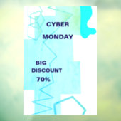 E-commerce Cyber Monday Deal Fensteraufkleber (Blatt 3)