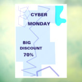 E-commerce Cyber Monday Deal Fensteraufkleber (Blatt 3)