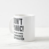 E Commerce Scrum Master Kaffeetasse (Vorderseite Links)