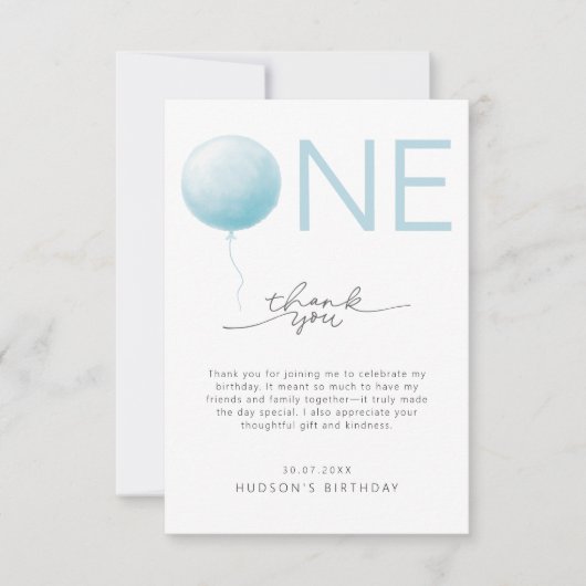 E DANKESKARTE (Vorderseite)