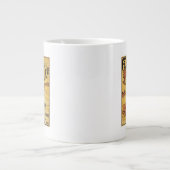  E. Debray Champagne Werbeplakat Jumbo-Tasse (Vorderseite)