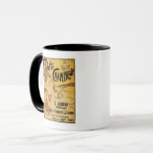 E. Debray Champagner-Werbeplakat Tasse (Vorderseite Links)