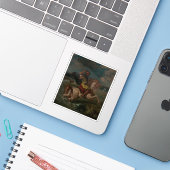 E. Delacroix - Marokkanisches Pferd durch ein Ford Aufkleber (Laptop mit iPhone)