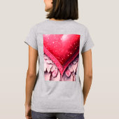 e Die neuesten Trends in den T - Shirt für Frauen" (Rückseite)