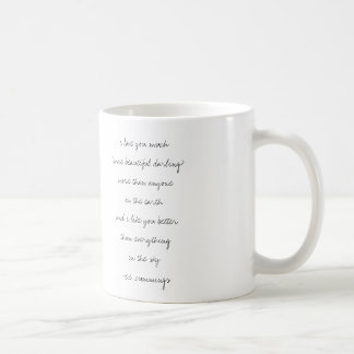 e.e. Cummings Zitat-Tasse Kaffeetasse