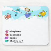 e.e.h.r…? "Engelchen" mousemat Mousepad (Vorne)