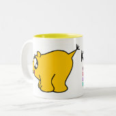 e.e.h.r…? Keanu rechtshändige Tasse (Vorderseite Links)