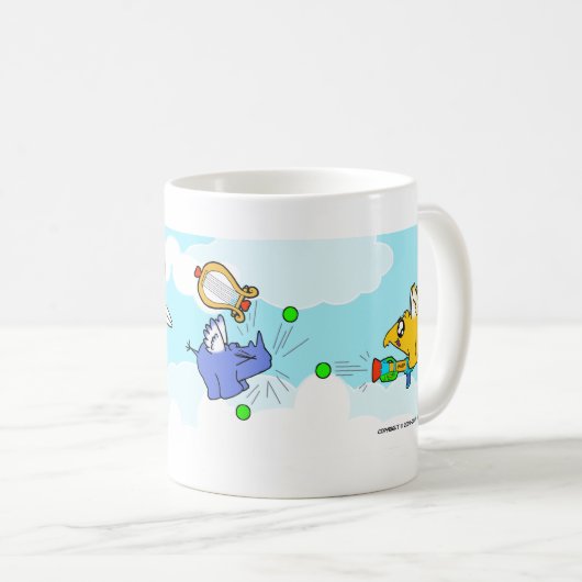 e.e.h.r…? "Kleine Engels-" Tasse (VorderseiteRechts)