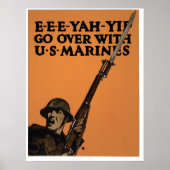 E-E-YAH-YIP, U.S. Marines Poster (Vorne)