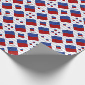 E Echo-Kennzeichen | Seecode Geschenkpapier (Ecke)