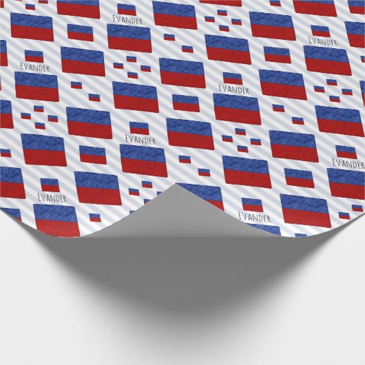 E Echo-Kennzeichen | Seecode Geschenkpapier (Ecke)