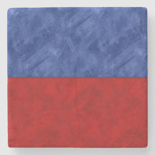 E Echo Wasserfarben Wassersignal Seeflagge Steinuntersetzer (Vorderseite)