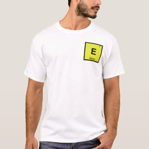 E - Electra Griechisches Chemie-Periodensystem-Sym T-Shirt
